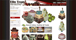 Desktop Screenshot of elitetreats.net